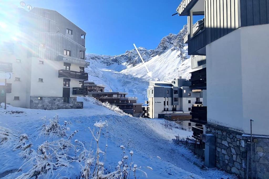 Mountain Break Coeur Du Val Claret Pieds Des Pistes- Tignes - Lit Queen Size Luaran gambar